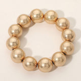 Metal Ball Beaded Stretch Bracelet - Madeline Love - Flyclothing LLC