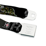 BD Wings Logo CLOSE-UP Full Color Black Silver Seatbelt Belt - CALIFORNIA/Flag Bear Black/Camo Gray/Camo Olive Webbing - Buckle-Down - Flyclothing LLC