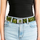 FORD Oval Full Color Deer Hunter Camo Olive Seatbelt Belt - FORD Deer Hunter Camo Olive Webbing - Buckle-Down - Flyclothing LLC