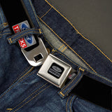 Ford Trucks Seatbelt Belt - Ford Trucks Logo REPEAT Webbing - Buckle-Down - Flyclothing LLC