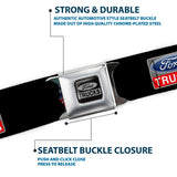 Ford Trucks Seatbelt Belt - Ford Trucks Logo REPEAT Webbing - Buckle-Down - Flyclothing LLC