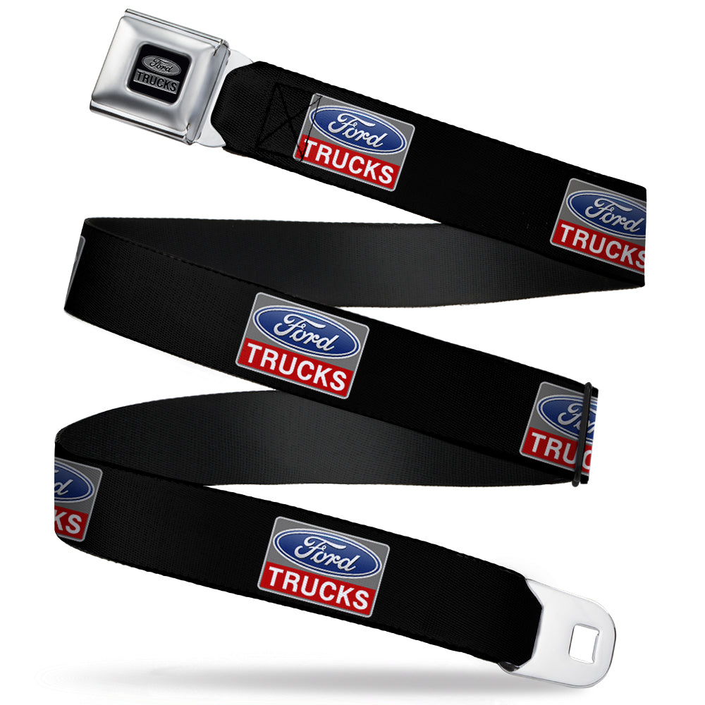 Ford Trucks Seatbelt Belt - Ford Trucks Logo REPEAT Webbing - Buckle-Down - Flyclothing LLC