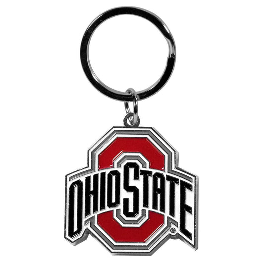 Ohio St. Buckeyes Enameled Key Chain - Ohio State Buckeyes - Flyclothing LLC