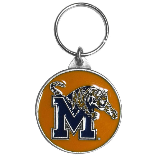 Memphis Tigers Carved Metal Key Chain - Memphis Tigers - Flyclothing LLC