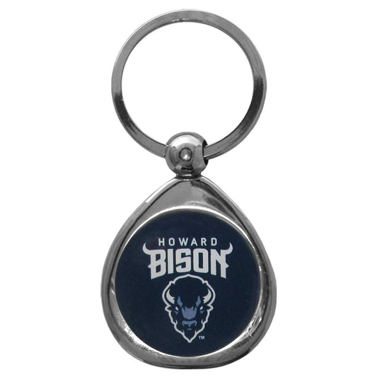 Howard University Bison Chrome Key Chain - Howard University Bison - Flyclothing LLC