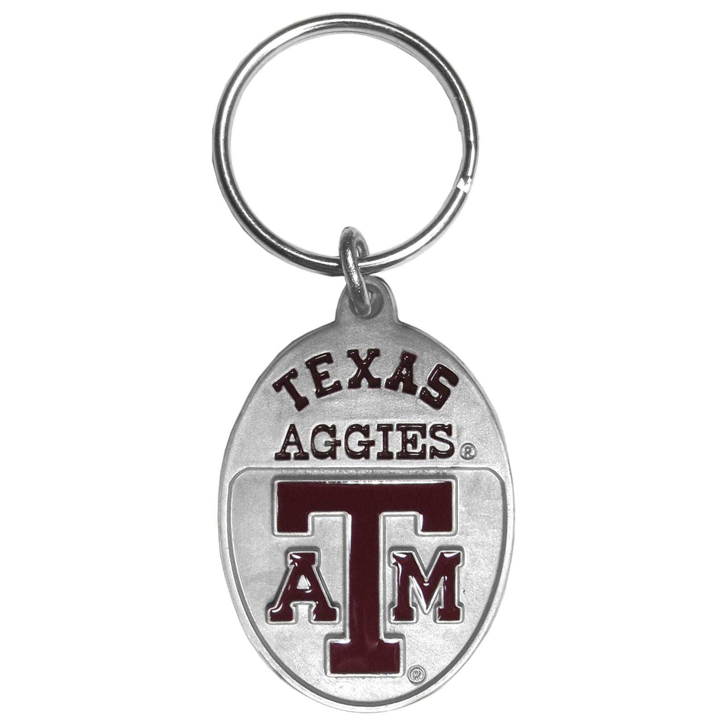 Texas A & M Aggies Carved Metal Key Chain - Texas A&M - Flyclothing LLC
