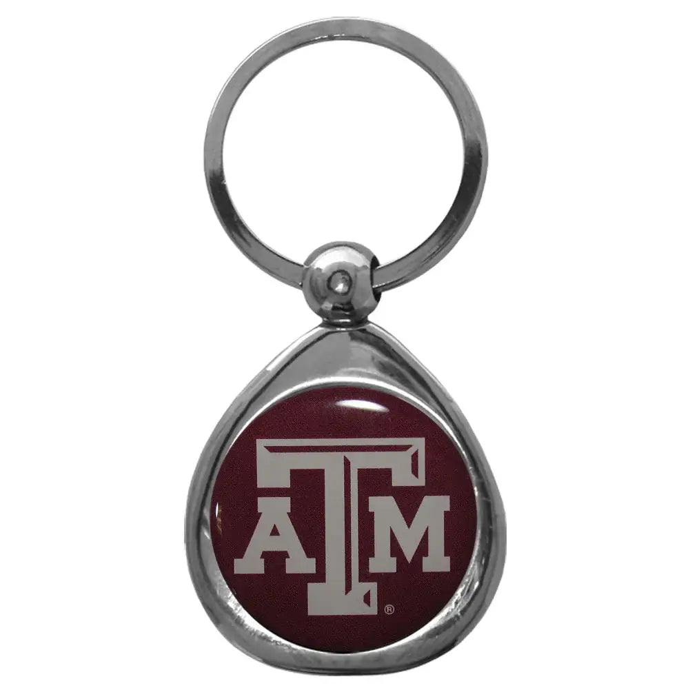 Texas A & M Aggies Chrome Key Chain - Texas A&M - Flyclothing LLC