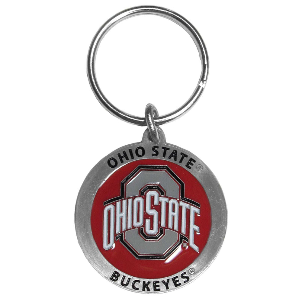 Ohio St. Buckeyes Carved Metal Key Chain - Ohio St. Buckeyes - Flyclothing LLC