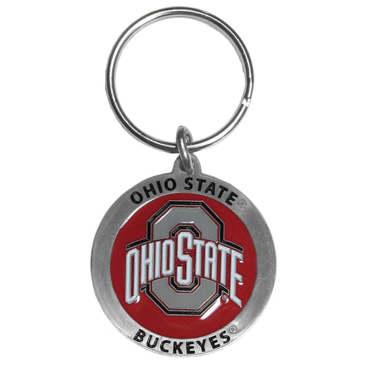 Ohio St. Buckeyes Carved Metal Key Chain - Ohio State Buckeyes - Flyclothing LLC