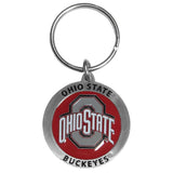 Ohio St. Buckeyes Carved Metal Key Chain - Ohio St. Buckeyes - Flyclothing LLC