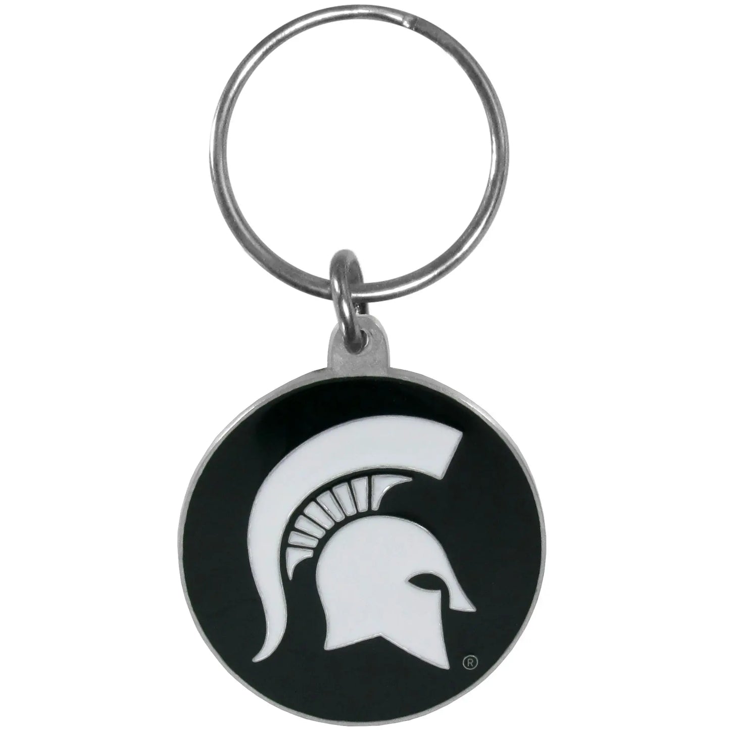 Michigan St. Spartans Carved Metal Key Chain - Michigan St. Spartans - Flyclothing LLC