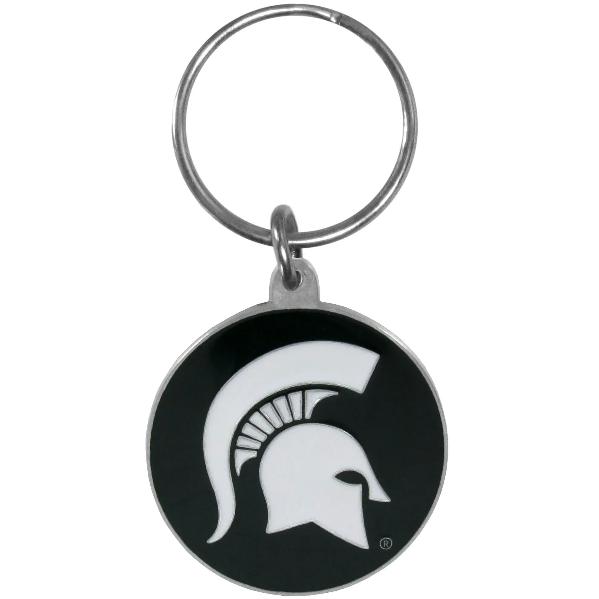Michigan St. Spartans Carved Metal Key Chain - Michigan St. Spartans - Flyclothing LLC