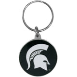 Michigan St. Spartans Carved Metal Key Chain - Michigan St. Spartans - Flyclothing LLC
