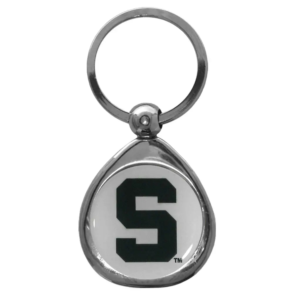 Michigan St. Spartans Chrome Key Chain - Michigan St. Spartans - Flyclothing LLC