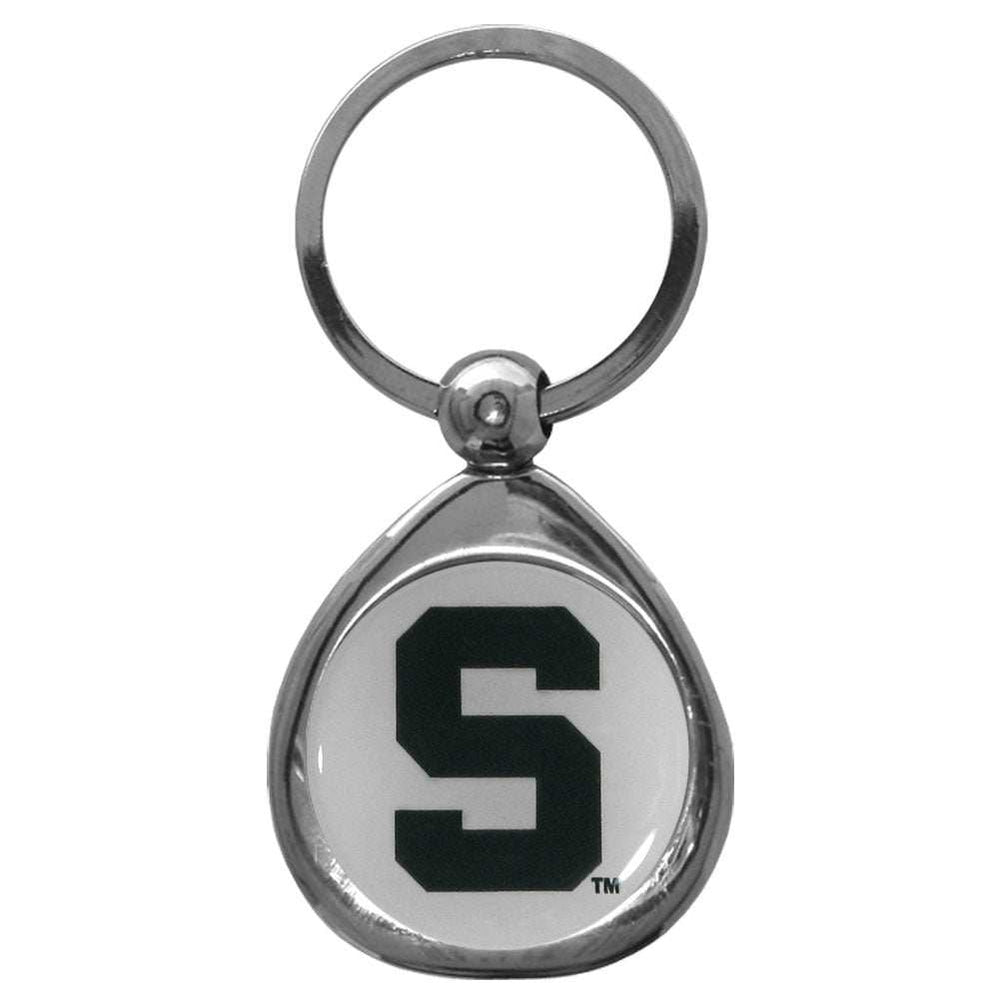 Michigan St. Spartans Chrome Key Chain - Michigan St. Spartans - Flyclothing LLC