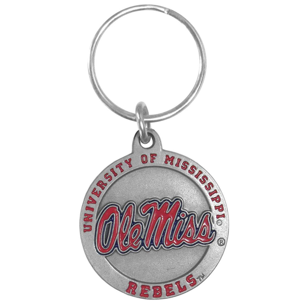 Mississippi Rebels Carved Metal Key Chain - Mississippi Rebels - Flyclothing LLC
