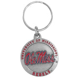 Mississippi Rebels Carved Metal Key Chain - Mississippi Rebels - Flyclothing LLC