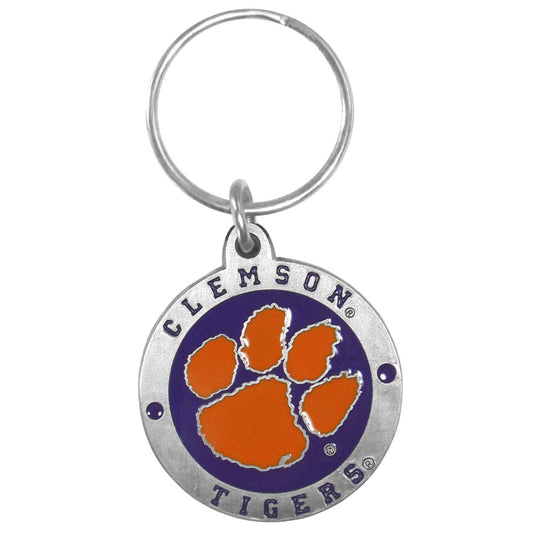 Clemson Tigers Carved Metal Key Chain - Clemson Tigers - Flyclothing LLC