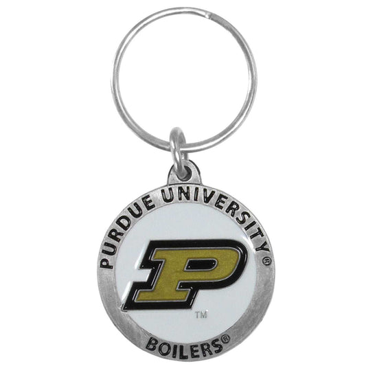 Purdue Boilermakers Carved Metal Key Chain - Purdue Boilermakers - Flyclothing LLC