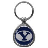 BYU Cougars Chrome Key Chain - BYU Cougars - Flyclothing LLC