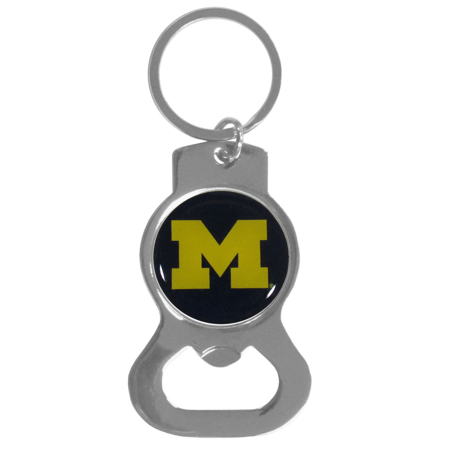Michigan Wolverines Bottle Opener Key Chain