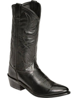Old West Mens Black All Over Leather 13" Boot - Old West - Flyclothing LLC