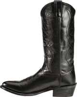 Old West Mens Black All Over Leather 13" Boot - Old West - Flyclothing LLC