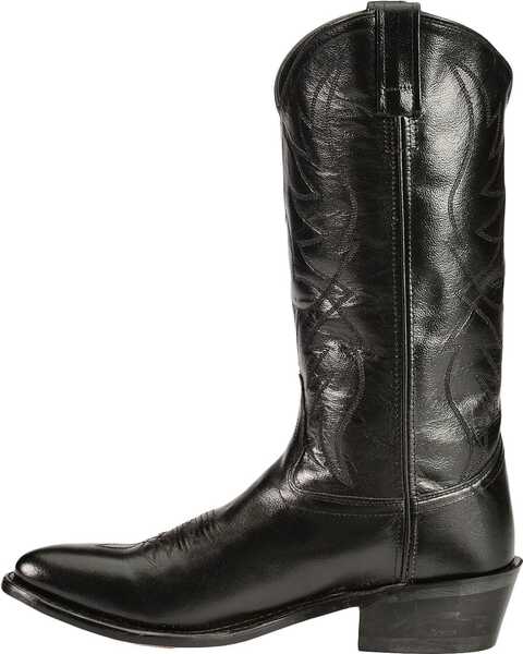 Old West Mens Black All Over Leather 13" Boot - Old West - Flyclothing LLC