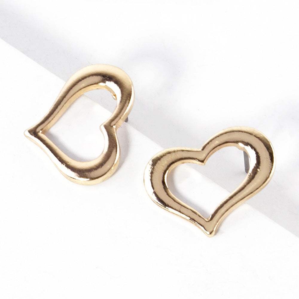 Open Heart Stud Earrings - Madeline Love - Flyclothing LLC