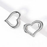 Open Heart Stud Earrings - Madeline Love - Flyclothing LLC