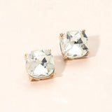 Square Cushion Stud Earrings - Madeline Love - Flyclothing LLC