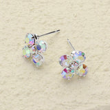 Flower Stone Stud Earrings - Madeline Love - Flyclothing LLC