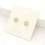 Shamballa Ball Stud Earrings - Madeline Love - Flyclothing LLC