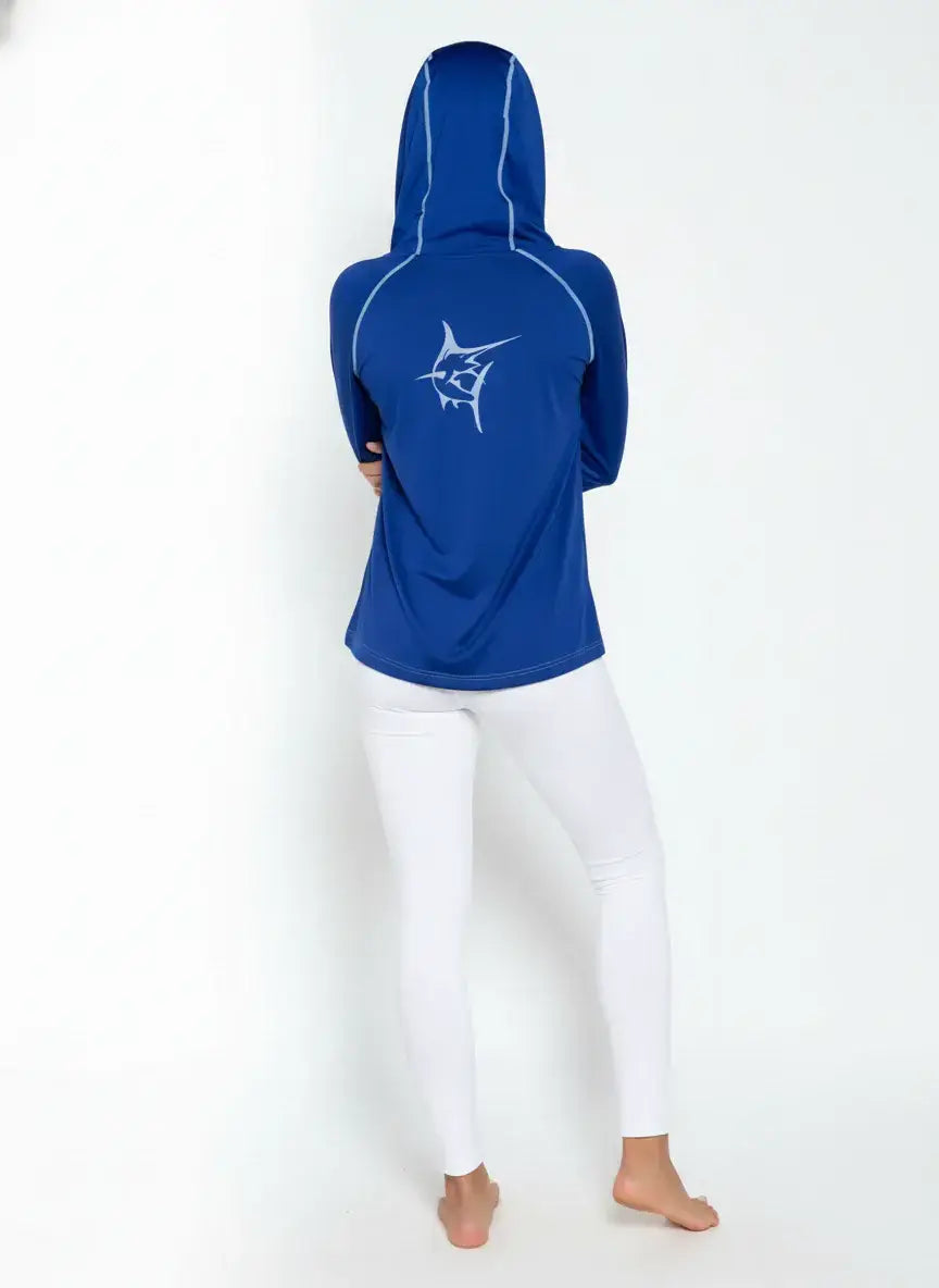 Seaside Performance Hoody - White Water Life - Flyclothing LLC