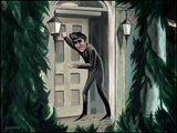 Black Market Art Company Serling Calling Print