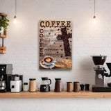 Christ And Coffee Faith Sign III - Tailored Canvases - Flyclothing LLC