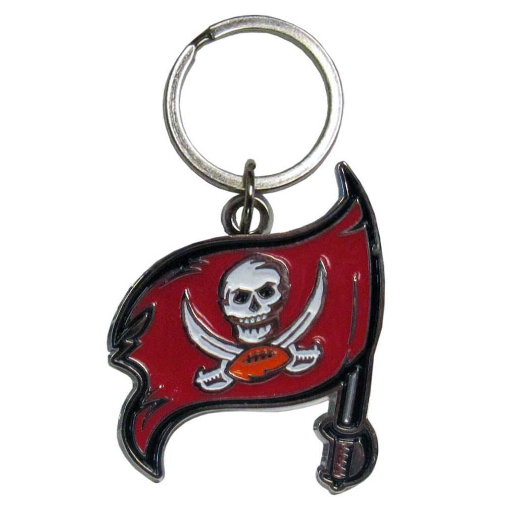 Tampa Bay Buccaneers Enameled Key Chain - Tampa Bay Buccaneers - Flyclothing LLC