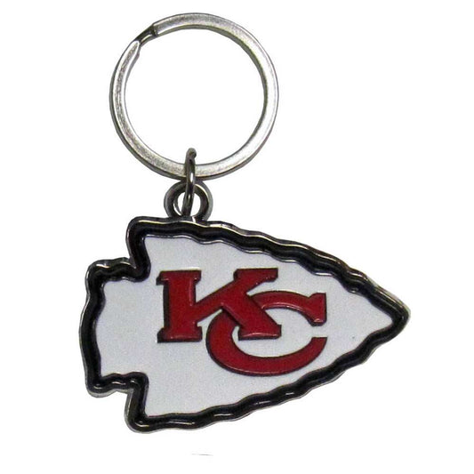 Kansas City Chiefs Enameled Key Chain - Kansas City Chiefs - Flyclothing LLC