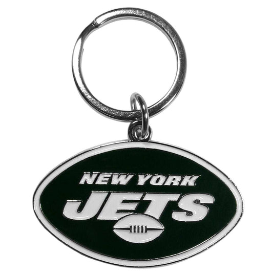 New York Jets Enameled Key Chain - New York Jets - Flyclothing LLC