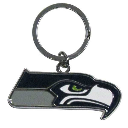 Seattle Seahawks Enameled Key Chain - Seattle Seahawks - Flyclothing LLC