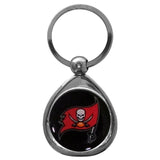 Tampa Bay Buccaneers Carved Metal Key Chain