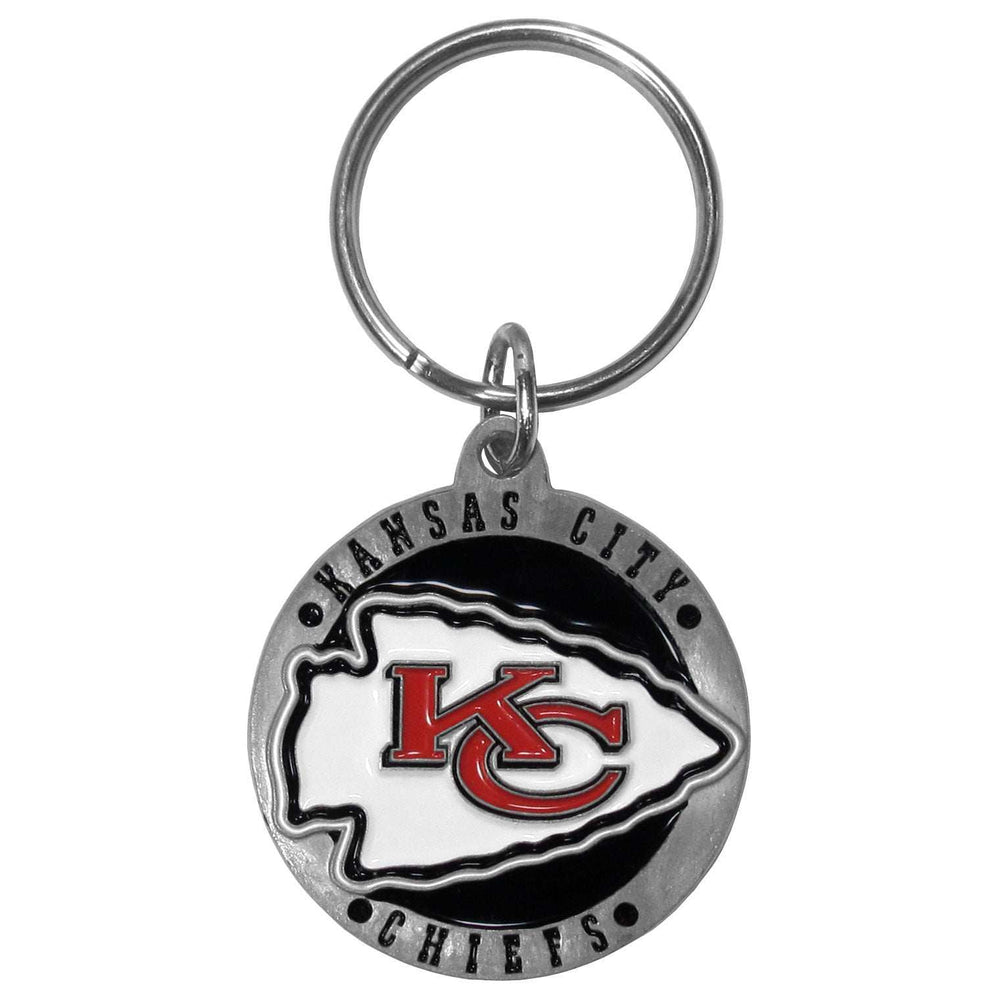 Kansas City Chiefs Carved Metal Key Chain - Kansas City Chiefs - Flyclothing LLC