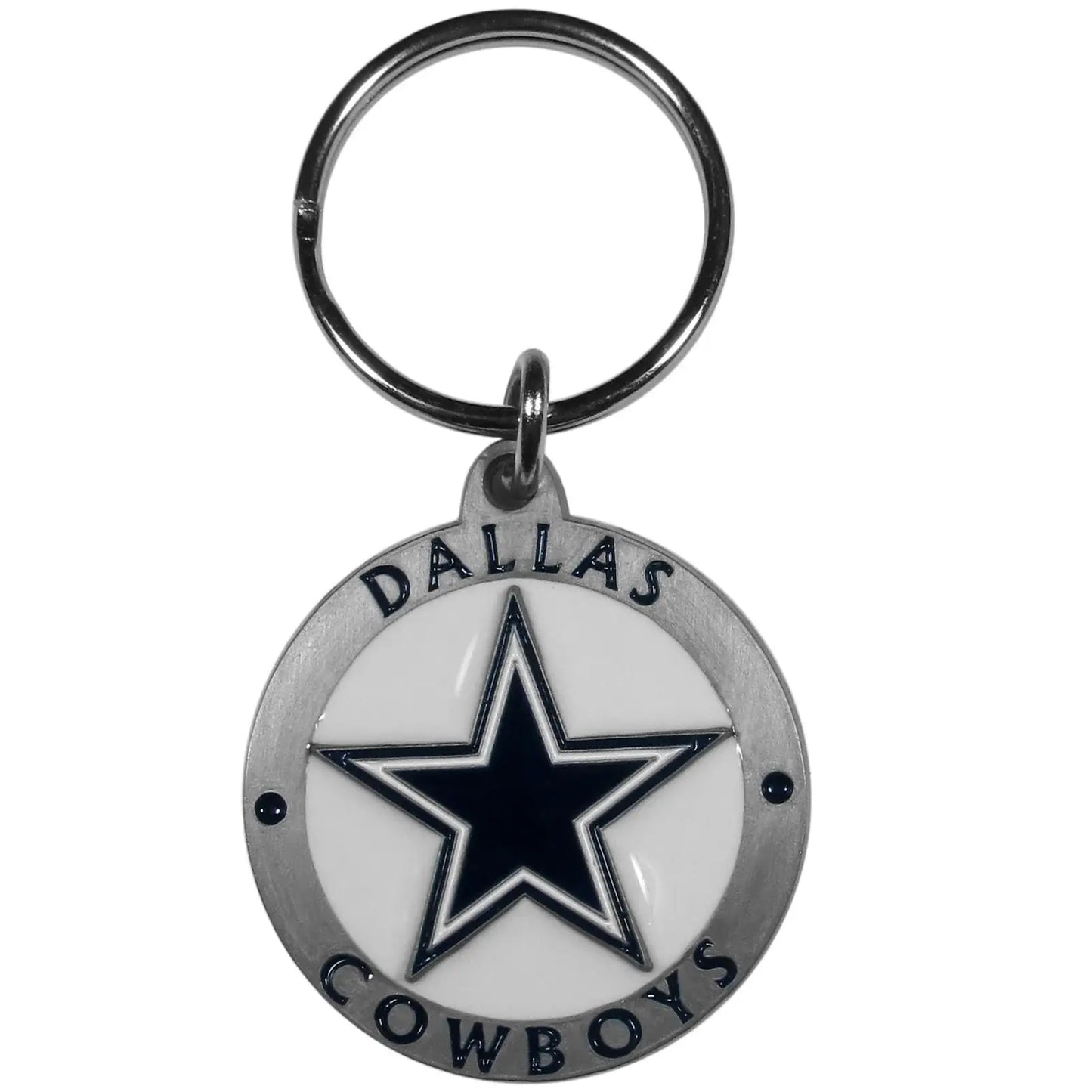 Dallas Cowboys Carved Metal Key Chain - Dallas Cowboys - Flyclothing LLC