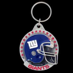 New York Giants Carved Metal Key Chain - New York Giants - Flyclothing LLC
