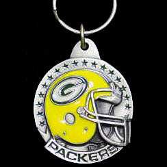 Green Bay Packers Carved Metal Key Chain - Green Bay Packers - Flyclothing LLC