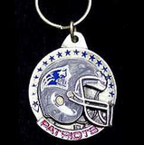 New England Patriots Carved Metal Key Chain - New England Patriots - Flyclothing LLC