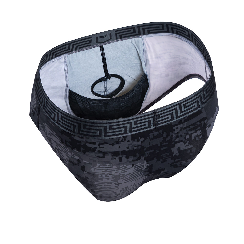 American Bamboo Brief - Zen Pouch™ Duo - SHEATH UNDERWEAR - Flyclothing LLC