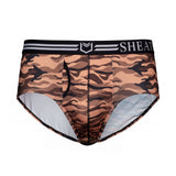 SHEATH Polyester Camo Men's Pouch American Brief