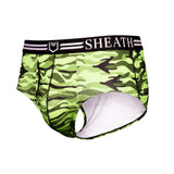 SHEATH Polyester Camo Men's Pouch American Brief