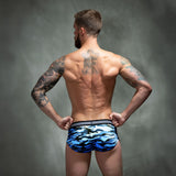 SHEATH Polyester Camo Men's Pouch American Brief